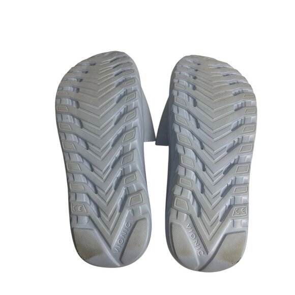 Vionic Unisex Blissful Rejuvenate Sandals M11.5/W13 Arch Support Adj. Slip-On - Picture 7 of 11